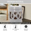 CAVINAS 14"x17" Cooler Side Table Outdoor, Ceramic Bistro Table Outdoor, Modern Gardening Tables for Outdoors - 3 of 4