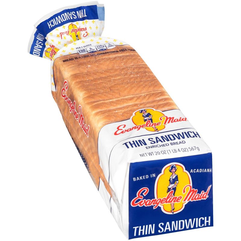 Evangelin Maid Thin Sandwich Bread - 20oz, 2 of 4