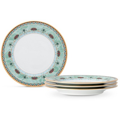 Noritake Serene Garden Set of 4 Bread and Butter Plates