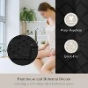 LunaLulinlk Black Shower Curtains,Heavy-Duty Mold/Mildew-Resistant - 4 of 4