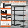 5-Tier Heavy Duty Wire Storage Shelves, 2000 Lbs Capacity, Easy Assembly Metal Storage Rack Shelves, 48 x 18 x 72 Inch for Garage, Basement, Pantry - 3 of 4