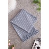 Gulches 2 Pack Decorative Cotton Throw Blankets with Tassels, 50x60 Inches for Sofa & Bed - 3 of 4