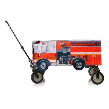 Seeing Red Fire Truck Wagon Cover Halloween Accessory