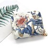 BEAFUP Credit Card Holder Wallet for Women,PU Leather Floral Card Organizer Case Zipper Multi-Card Slot,Multi-function Compact Size Coin Purse - 2 of 4