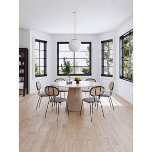 Set of 2 Jardin Dining Chairs with Upholstered Seating - Manhattan Comfort - 1 of 4