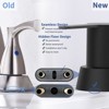 PAGED Bathroom Faucet 2 Handles Bathroom Sink Faucet with Deck Mounted, 3 Hole Faucet for Bathroom - 3 of 4