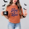 Simply Sage Market Women's Hey Boo Stars Short Sleeve Garment Dyed Tee - 2 of 4