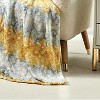 Plazatex Cillia Micro Plush Decorative All Season Throw Blanket 50" x 60" Multicolor - 3 of 4