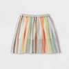 Kids' Rainbow Tutu Skirt - Striped - image 2 of 3