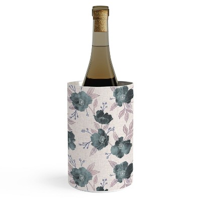 Schatzi Brown Emma Floral Stone Wine Chiller - Deny Designs