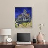 Art Remedy Vincent van Gogh - The Church in Auvers Van Gogh Classic Fields and Floral Wall Art Unframed - 2 of 4