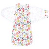 Hudson Baby Infant Girl Convertible Swaddle Sleep Sack, Modern Botanical - 3 of 4
