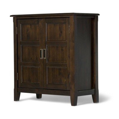 Wyndenhall hampshire solid wood 40 inch wide transitional deals entryway storage cabinet