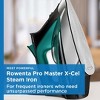 Rowenta Pro Master Steam Iron, 1775W, Stainless Steel Soleplate, Black and Green - 2 of 4