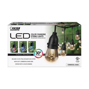 Feit Electric Decorative Color Changing String Light Set 30 ft. - 1 of 4