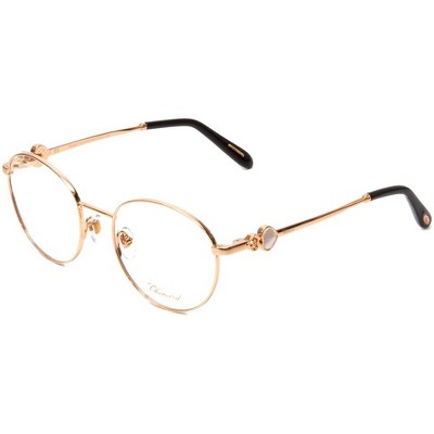 Chopard VCHC52S-08FC Lady Round Designer Reading Glasses Polish Copper Gold 51mm
