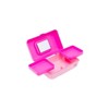Caboodles Pretty In Petite Makeup Organizer - Hot Pink On Rose - 3 of 3