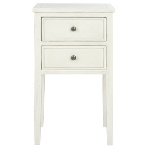 Toby End Table - Off White - Safavieh