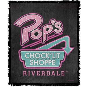 Riverdale Pops Chock'Lit Shoppe Blanket 50"x60" Woven Tapestry - 1 of 4