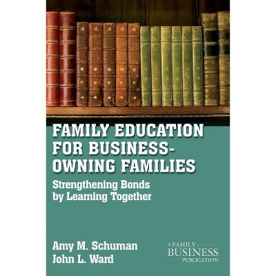 Family Education for Business-Owning Families - (Family Business Publication) by  A Schuman & J Ward (Paperback)