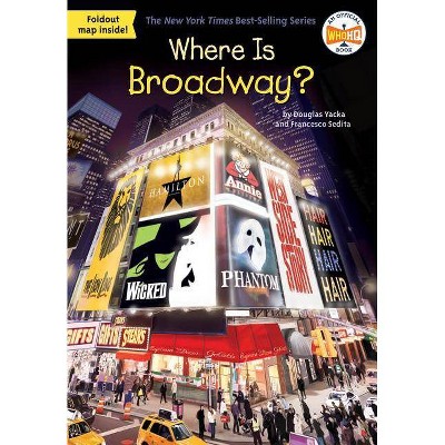 Where Is Broadway? - (Where Is?) by  Douglas Yacka & Francesco Sedita & Who Hq (Paperback)