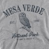 Men's Mesa Verde National Park Spotted Owl Icon Crewneck Sweatshirt - 2 of 4