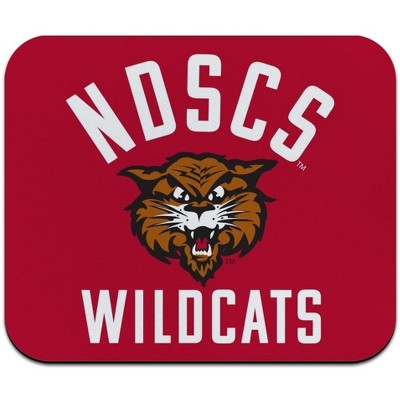 North Dakota State College of Science Wildcats Logo Low Profile Thin Mouse Pad
