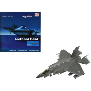 Lockheed F-35A Lightning II Aircraft "58th FS, Elgin AFB" US Air Force "Air Power Series" 1/72 Diecast Model by Hobby Master - 1 of 4
