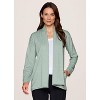 RBX Active Women's Ultra Soft Lightweight Open Cardigan - 3 of 4
