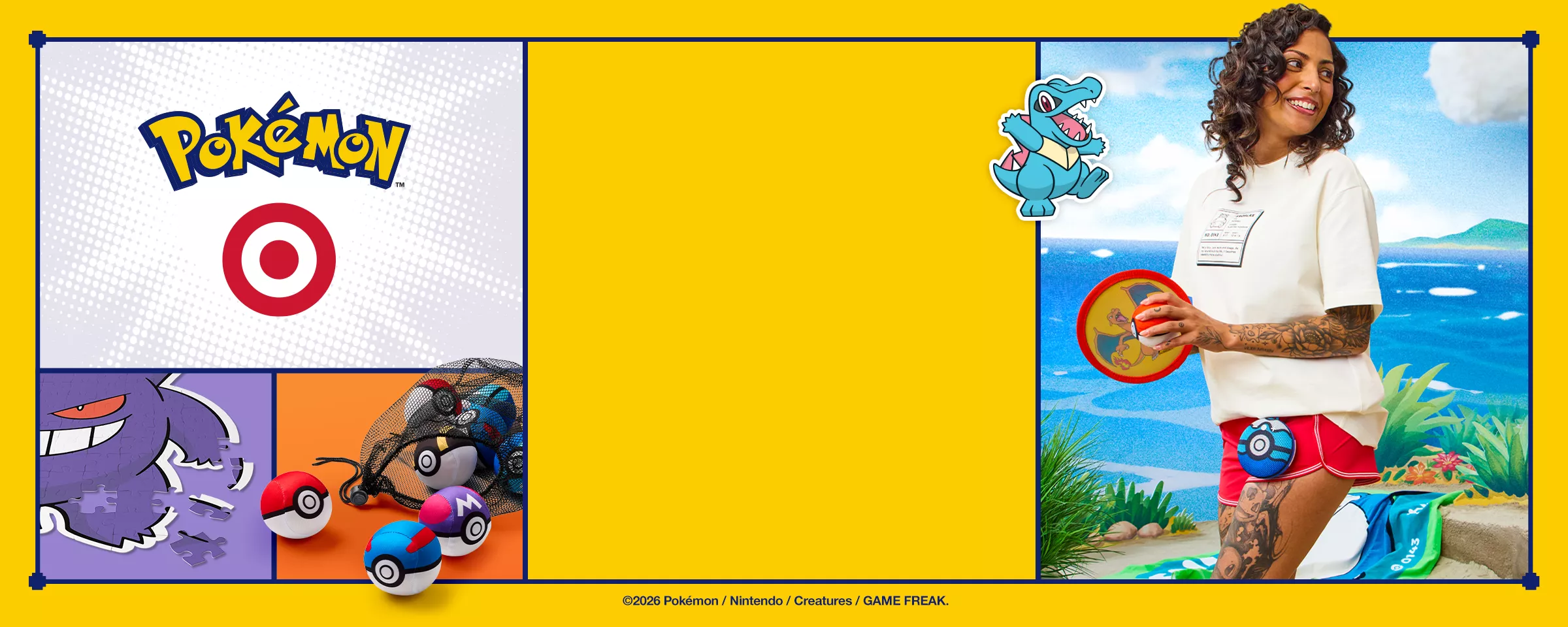 Pokémon x Target, ©2026 Pokémon / Nintendo / Creatures / GAME FREAK.