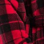 red black plaid with cream