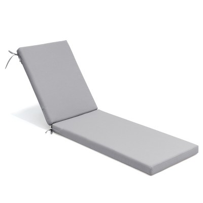 Pellebant 2 Pcs 70 inch Chaise Lounge Cushion for Patio Poolside Garden Deck Indoor Outdoor Chaise Lounge