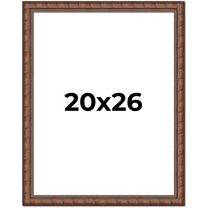 PosterPalooza | 20x26 Modern Bamboo Picture Frame, UV Acrylic, 5 Finishes - 1 of 4