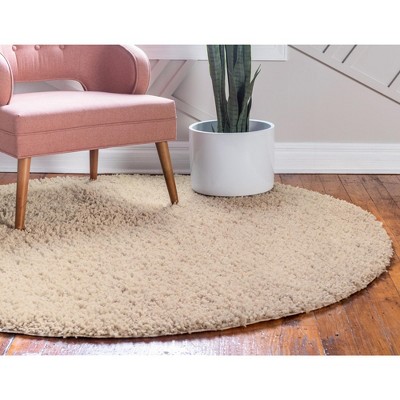 Unique Loom 8' 0 X 8' 0 Davos Shag Linen Area Rug : Target