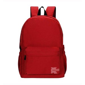 K-Cliffs Classic Backpack Simple Student School Bookbag Quality 18" Lightweight Durable Travel Hiking Daypack - 1 of 4