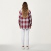 Anna-Kaci Women's Long Sleeve Plaid Button-Up Shirt with Chest Pockets - 2 of 4