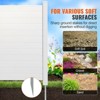 VEVOR Outdoor Privacy Screens, 50" W x 50" H Air Conditioner Fence, Pool Equipment Enclosure, Horizontal Vinyl Privacy Fence - 3 of 4