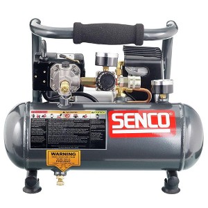 SENCO PC1010 1/2 HP 1 Gallon Oil-Free Hand Carry Compressor - 1 of 2
