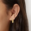 Ross-Simons Italian 3mm 10kt Yellow Gold Huggie Hoop Earrings - 2 of 4