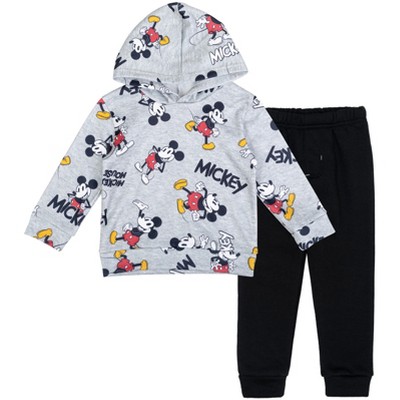 Disney Mickey Mouse Toddler Boys Fleece Pullover Hoodie And Pants ...