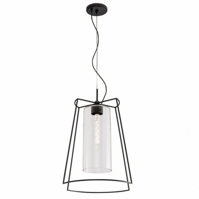 Norwell Lighting Cere 1 - Light Pendant in  Matte Black