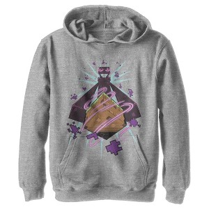 Boy's Minecraft Enderman Pull Over Hoodie - 1 of 4