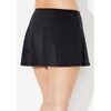 Swimsuits for All Women's Plus Size Chlorine Resistant A-Line Swim Skirt - image 3 of 4