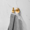 OUTSUPPLY 4-Pack Matte Black Wall Hooks for Bathroom, Bedroom, Entryway with Screws, Space Saving Design - 3 of 4