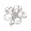 Ross-Simons Italian Sterling Silver Flower Ring - 3 of 4