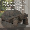 Sunnydaze Indoor/Outdoor Lifelike Large Todd the Tortoise Patio Garden Yard Entryway Decorative Statue - 30" - 2 of 4