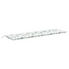 vidaXL Garden Bench Cushion Leaf Pattern 78.7 in.x19.7 in.x2.8 in. Fabric - 2 of 4