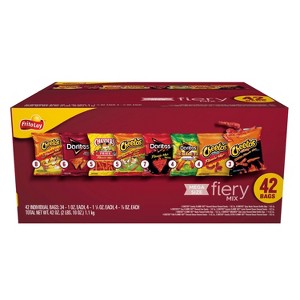 Frito-Lay Spicy Snacks Fiery Mix Mega Size Variety Pack - 42ct/42oz - 1 of 4