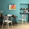 Sheila Golden 'White Vase with Bright Flowers' Canvas A - 3 of 4