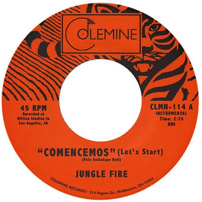 Jungle Fire - Comencemos (vinyl 7 inch single)